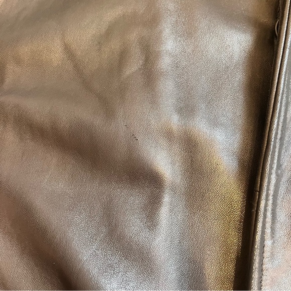 Banana Republic Genuine Buttery Leather Trench Coat - Picture 17 of 17